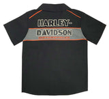 Harley-Davidson® Camisa de manga corta del niño, Ref. Negro.