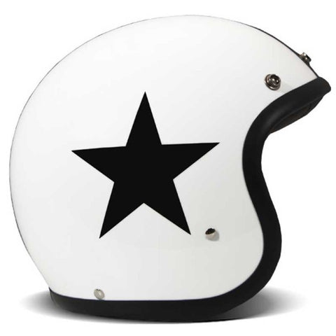 HARLEY DAVIDSON PRODOTTO DA DMD) CASCO JET VINTAGE STAR WHITE REF. 1JTS30000SW