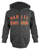 Harley-Davidson® Felpa con cappuccio e zip French Terry Bambino REF.6580207