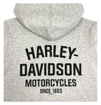 Harley -Davidson® Big Boys 'B&S Sweinshirt Terry Sweins Sweins - Gray Ref.