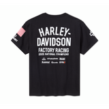 HARLEY DAVIDSON T-Shirt Harley-Davidson® Factory Racing Team #1 – Schwarz REF. 96780-26VM