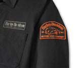 Harley Davidson Overshirt Working Man - Harley Black. Ref.96044-25VM