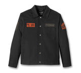 Harley Davidson Overshirt Working Man - Harley Black. Ref.96044-25VM