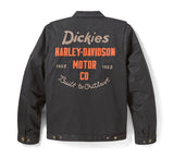 HARLEY DAVIDSON Giacca con fodera trapuntata Eisenhower Dickies x H-D - Black REF.96085-26VX