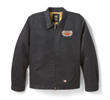 HARLEY DAVIDSON Giacca con fodera trapuntata Eisenhower Dickies x H-D - Black REF.96085-26VX
