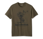 Harley Davidson Cowboy-T-Shirt mit Design Ref.96123-25VM