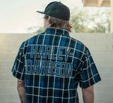Chemise à carreaux manches courtes homme HARLEY DAVIDSON H-D Essential REF.96188-26VM