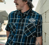 Chemise à carreaux manches courtes homme HARLEY DAVIDSON H-D Essential REF.96188-26VM