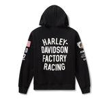 Sudadera con capucha HARLEY DAVIDSON Factory Racing - Harley Negro REF.96369-26VX