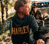 HARLEY DAVIDSON Harley-Davidson x Realtree Herren-Hoodie einfarbig REF.96410-26VM