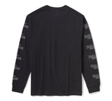 HARLEY DAVIDSON H-D American Classic Eagle Herren-Langarm-T-Shirt mit Grafik – Harley Black REF.96498-26VM