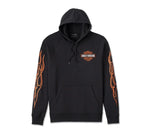 Harley Davidson Sweatshirt Rising Eagle Men's - Harley Black. Ref.96519-24vm