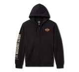 HARLEY DAVIDSON H-D Route 66 Anniversary Fleece Full Zip Hoodie REF.96806-26VX