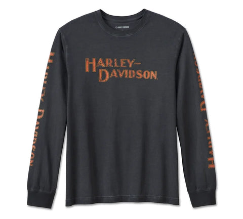 T-shirt à manches longues Harley Davidson pour hommes Réf. 96813-23VM