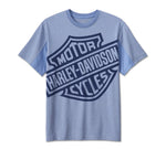 HARLEY DAVIDSON Maglietta Performance Allegiance da uomo - Colony Blue REF.96822-23VM