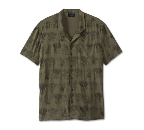 Harley Davidson Men's Aloha Engine Shirt Ref.96868-23vm