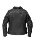 Harley Davidson Harley-Davidson® Chaqueta Mujer Bisel Biker Collar Chaqueta de cuero Ref.97006-22EP