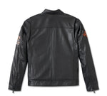 HARLEY DAVIDSON Giacca in pelle 120° Anniversario da uomo REF.97051-23VM