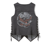 HARLEY DAVIDSON Live to Ride Damen-Jeansweste REF.97412-26VW