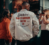 HARLEY DAVIDSON Jacke mit Steppfutter Eisenhower Dickies x H-D – Bone REF.97413-26VX