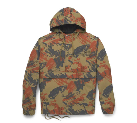 Harley Davidson Parka à huile essentielle Camo en tant qu'homme Réf. 97417-22VM