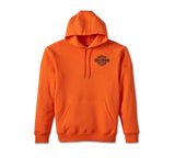 Harley Davidson mit Kapuze -Sweatshirt 120 -jähriges Jubiläum - Harley Orange Ref. 97545-23VM