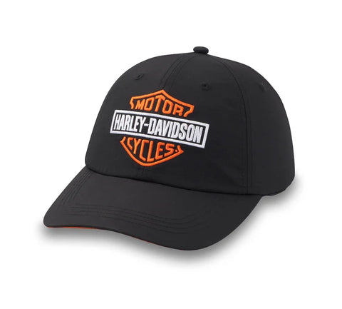 Harley Davidson Cap Ajustable Tres Stars Bar & Shield - Harley Black. Ref.97633-25VW