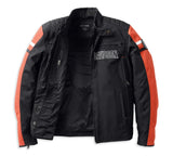 HARLEY DAVIDSON Giacca impermeabile in tessuto Hazard da uomo REF. 98126-22EM