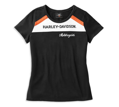 Harley Davidson Top in maglia Accelerate Stripe da donna ref. 99101-22VW