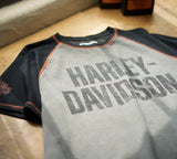 T-shirt Harley Davidson Raglan Iron Men's Bar Ref.99187-24VM