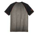 Harley Davidson T-shirt Raglan Iron Men's Bar Ref.99187-24vm