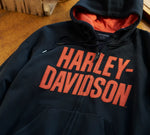 Harley Davidson with hood and zipper bar font men's ref. 99191-24vm