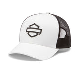 Gorra trucker ajustable HARLEY DAVIDSON con logo color-block - Cloud Dancer REF.99401-26VX