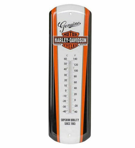 Harley Davidson nostalgic thermometer in Lamel & Shield Retro REF.HDL-10089