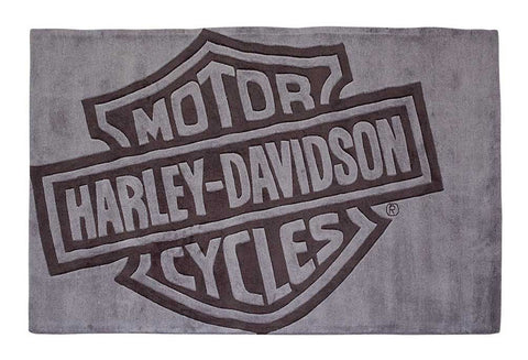 Harley-Davidson® Carpeta de bares y escudo para grandes superficies-Dark Gris Acrílico HDL-19502