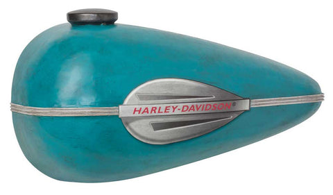 HARLEY-DAVIDSON® Modèle à échelle irrégulière Tank Gas Tank Metal Art, Blue Ref.HDL-15521