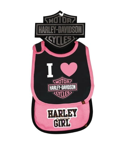 Harley Davidson Set 2 Bavaglini newborn ref. 7009505