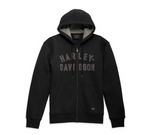 Harley Davidson Black Beauty Hooded Sweatshirt and Staple Ref. 96018-23vm