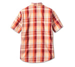 Harley Davidson Plaid BAR & SHIELD Men's Shirt - YD Plaid - Merlot Ref. 96616-23vm