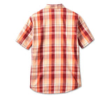 Harley Davidson Plaid BAR & SHIELD Men's Shirt - YD Plaid - Merlot Ref. 96616-23vm