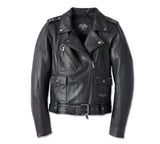 Harley Davidson Chaqueta de cuero Biker Cycle Queen 120 aniversario para mujeres Ref. 97026-23W