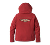 Harley Davidson Motorrad Sweatshirt Deflektor 120. Jubiläum für Frauen - Merlot Ref. 97209-23ew