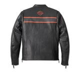 Harley Davidson Leder Jacke Victory Lane II für Männer - Black Ref. 98000-23EM