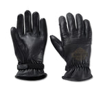 Harley Davidson leather gloves Work Black 98132-23vm