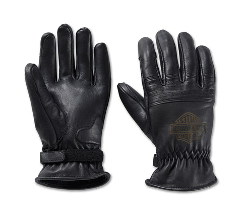 Les gants en cuir Harley Davidson fonctionnent noir 98132-23VM