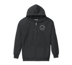 Harley Davidson Sweatshirt Willie G. Schädel Männer mit Reißverschluss und Hood Ref. 99124-22VM