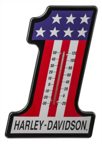 Harley Davidson H-D 1 Renn Thermometr Ref. HDL-10024
