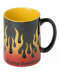 Harley Davidson H-D Flames esculpido Mug Ref. HDX-98604