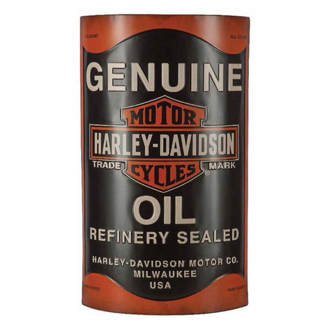 Harley-Davidson® 3-D Oil Can Metal Sign - HDL-ref. 15511