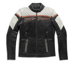 Veste en cuir Harley Davidson Miss Enthousiaste II avec Triple Vent System H-D Woman Ref. 98008-21EW